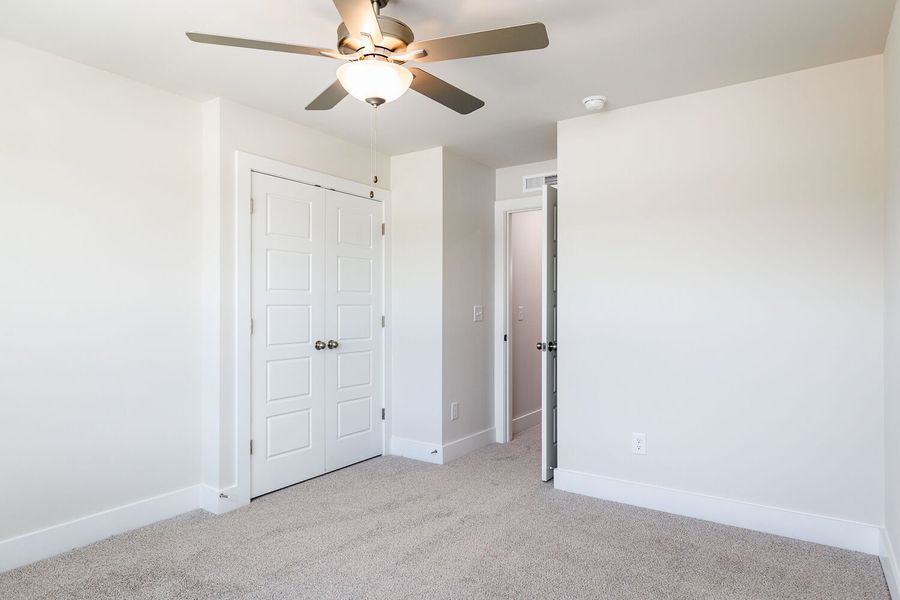 Spacious, unfurnished interior of a new home in Vaughan Farms, Angier (Image 22). Spacious, unfurnished interior of a new home in Vaughan Farms, Angier (Image 22).