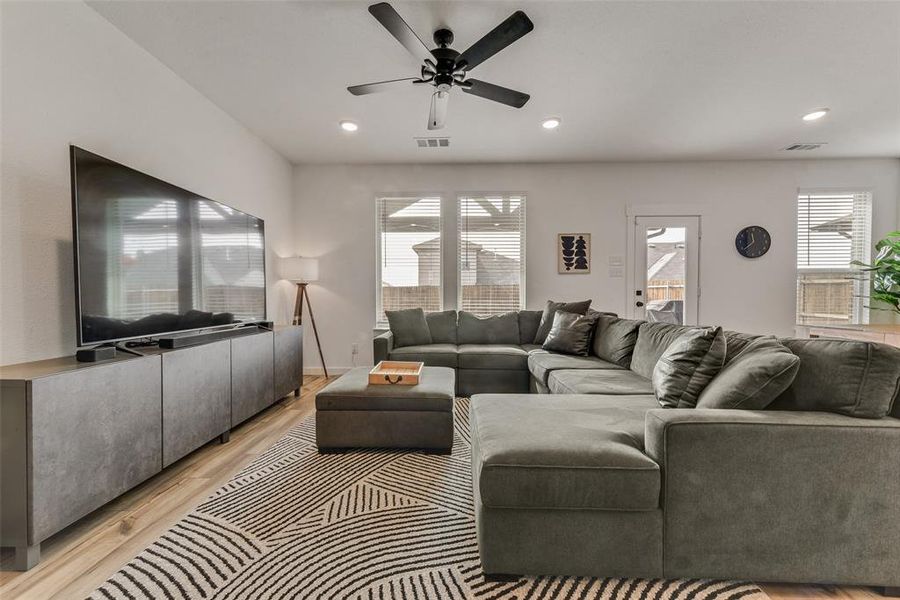 Furnished interior view inside a new home in , Fort Worth (Image 15). Furnished interior view inside a new home in , Fort Worth (Image 15).