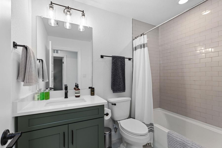 Furnished interior view inside a new home in , Austin (Image 13).