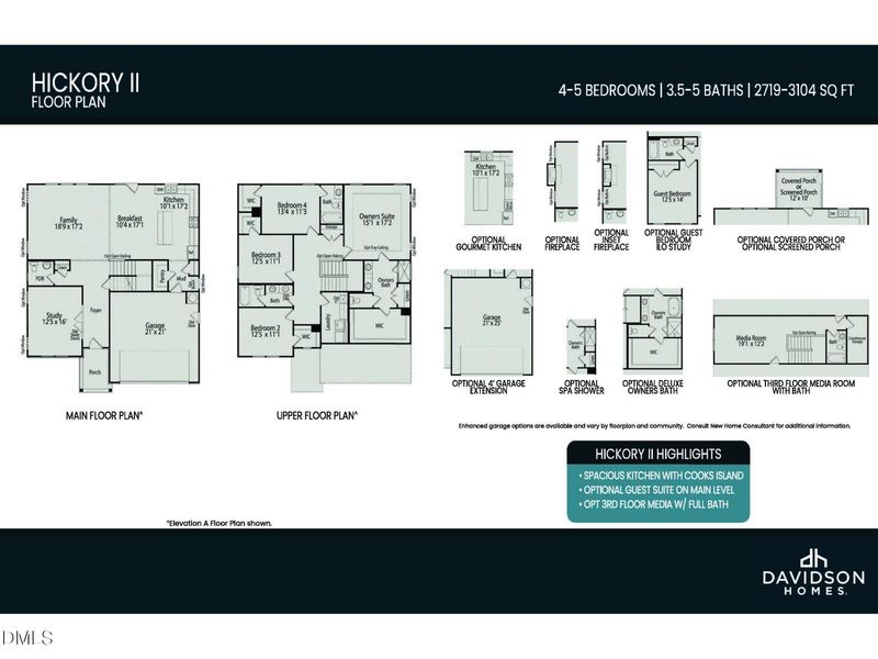 2D floor plan layout of this home in Woodland Crossing, Zebulon, NC (Image 2).