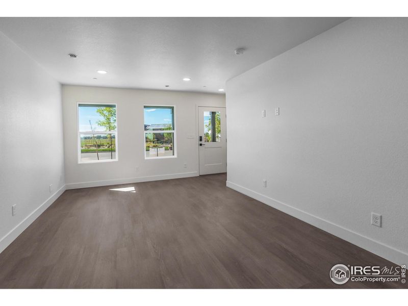 LIVING ROOM AND DINING ROOM