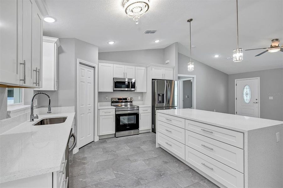 Furnished interior view inside a new home in , Belleview (Image 4).