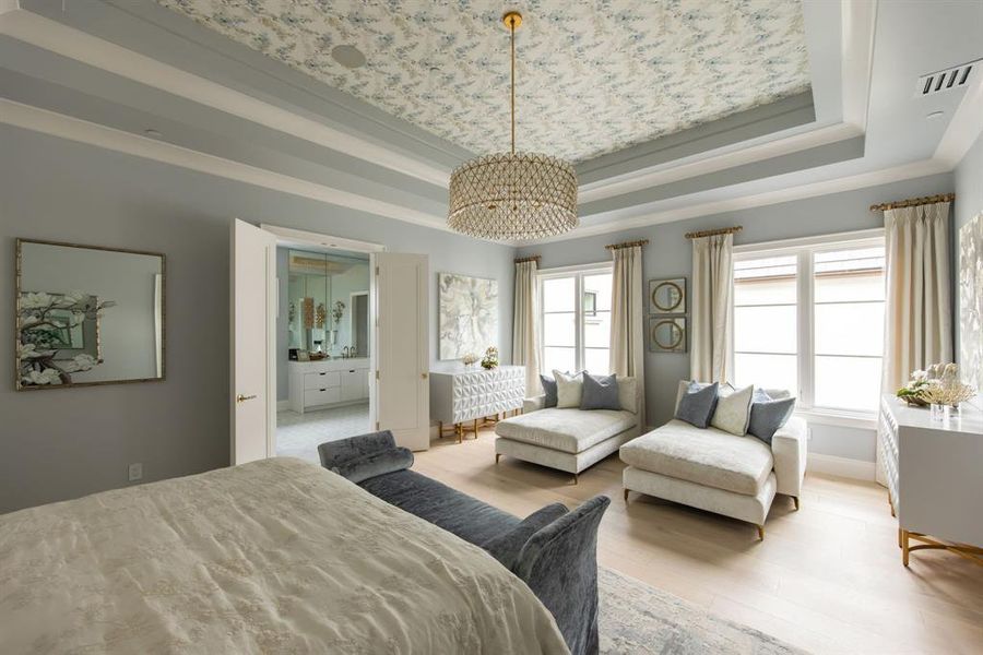 Furnished interior view inside a new home in , Southlake (Image 15).