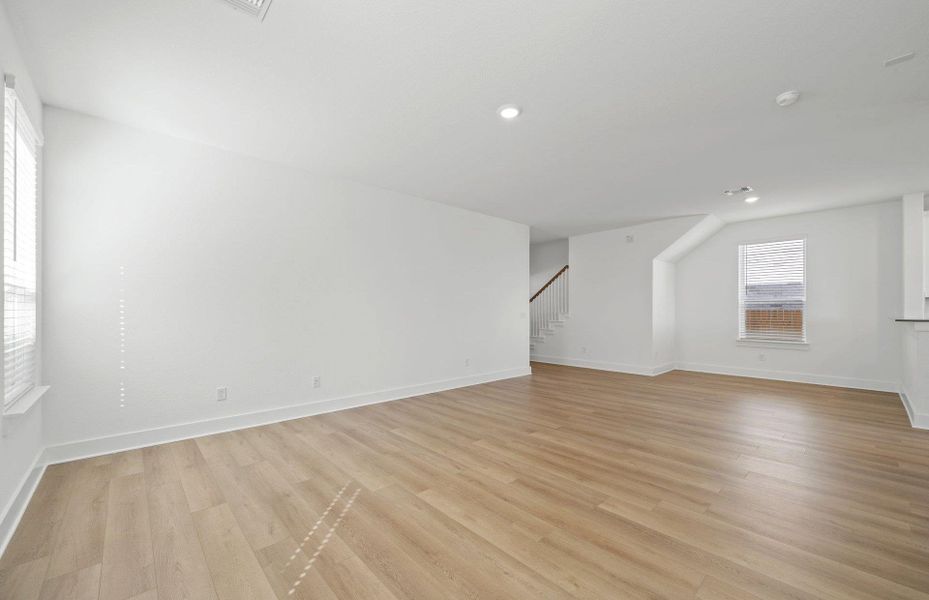 Spacious, unfurnished interior of a new home in Crosswinds, Kyle (Image 21). Spacious, unfurnished interior of a new home in Crosswinds, Kyle (Image 21).