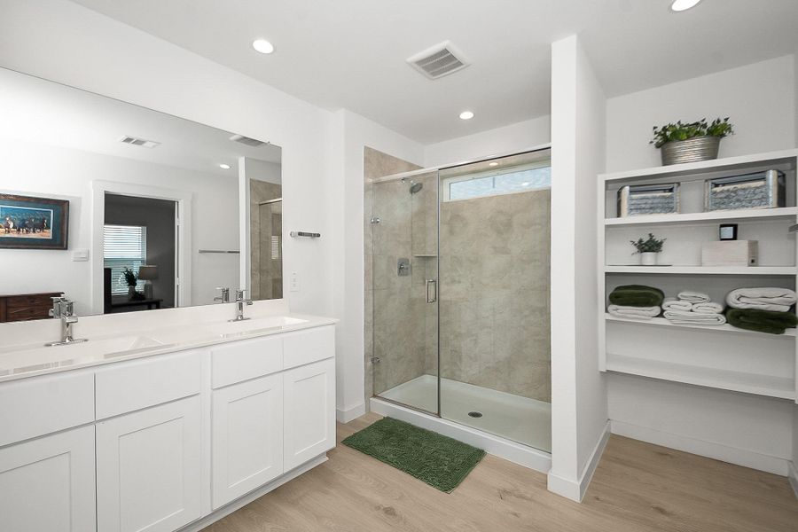 Furnished interior view inside a new home in , Richmond (Image 15).