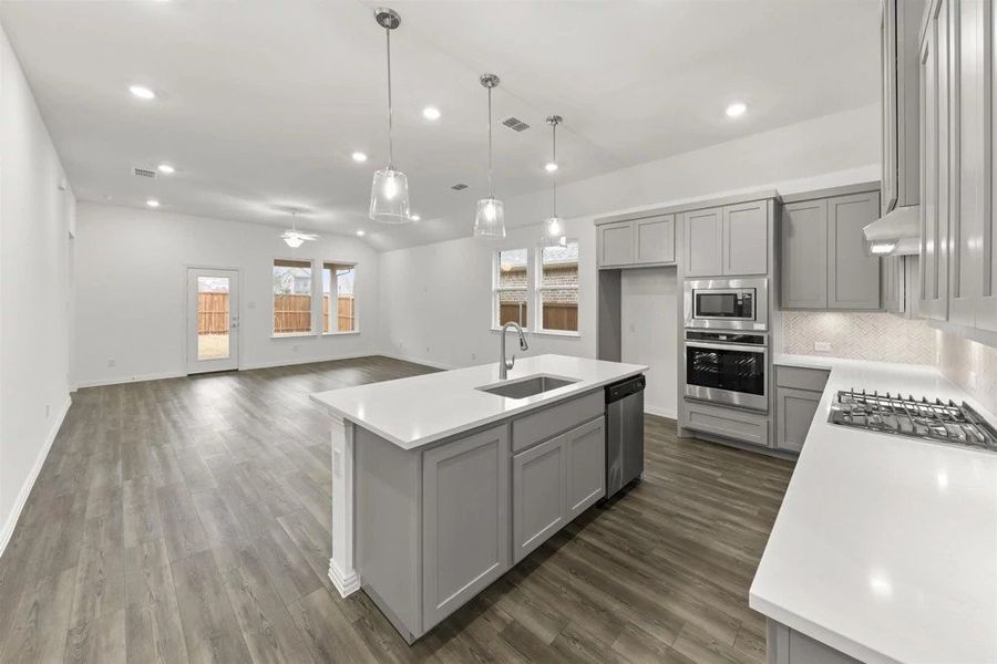 Crockett Home Plan Kitchen by Ashton Woods Crockett Home Plan Kitchen by Ashton Woods