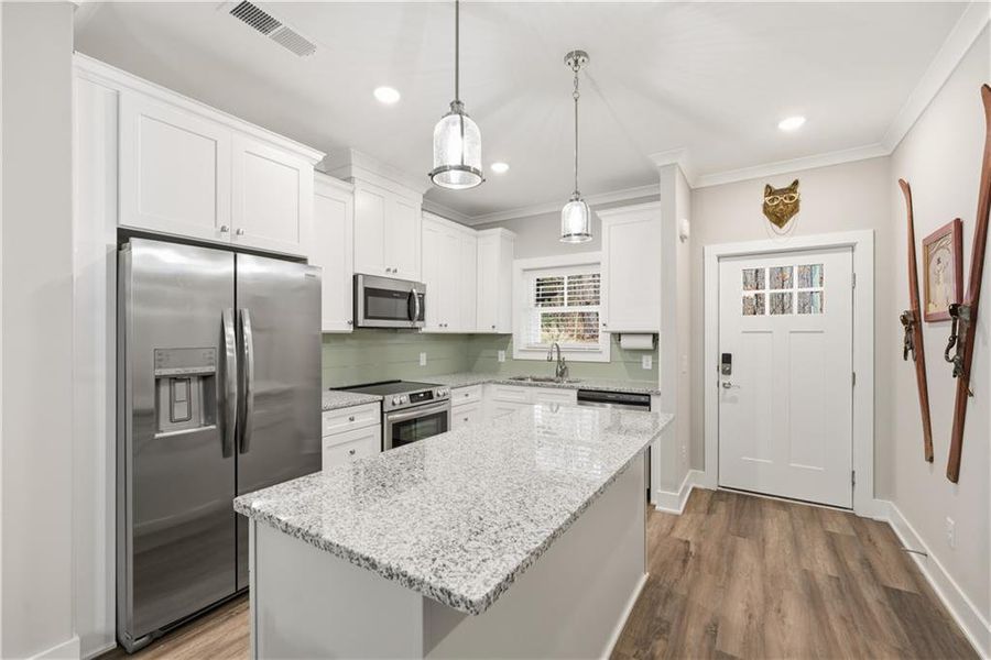 Furnished interior view inside a new home in , Waleska (Image 8). Furnished interior view inside a new home in , Waleska (Image 8).