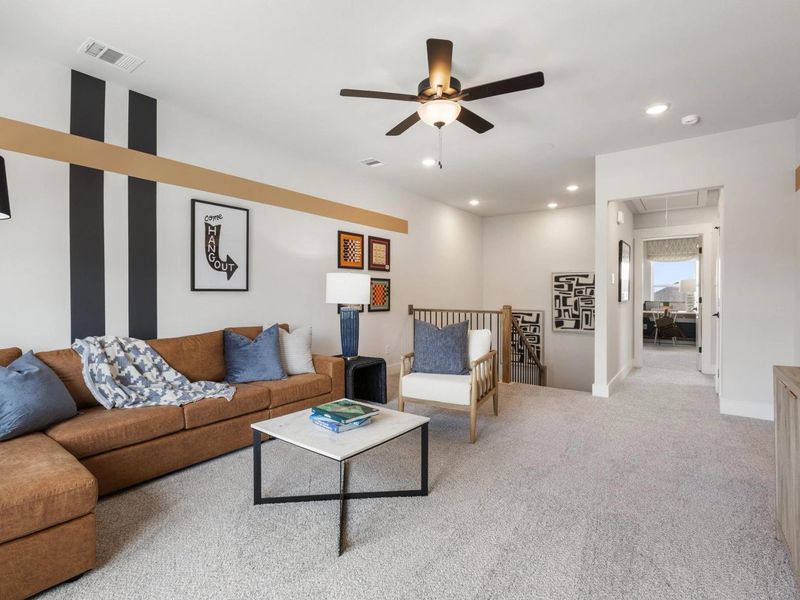 Representative furnished interior of a home built from the The Sequoia M by Davidson Homes LLC in Waverly Estates, Josephine (Image 14). Representative furnished interior of a home built from the The Sequoia M by Davidson Homes LLC in Waverly Estates, Josephine (Image 14).