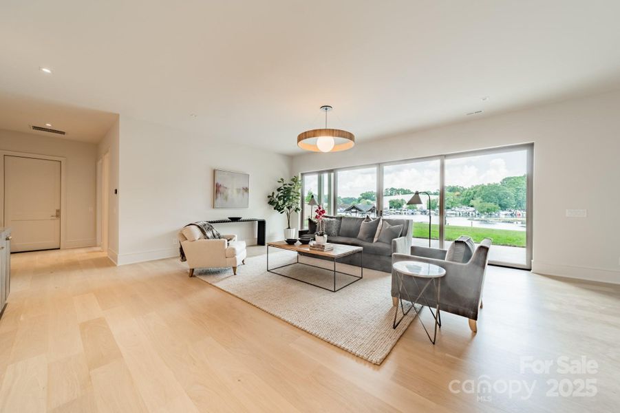 Furnished interior view inside a new home in , Cornelius (Image 4).