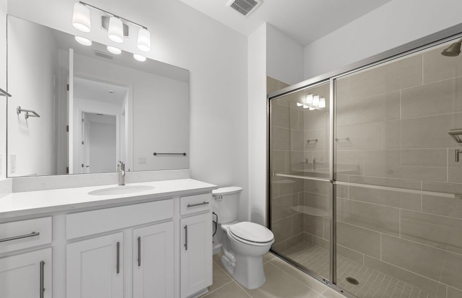 Furnished interior view inside a new home in Del Webb Naples, Ave Maria (Image 5).