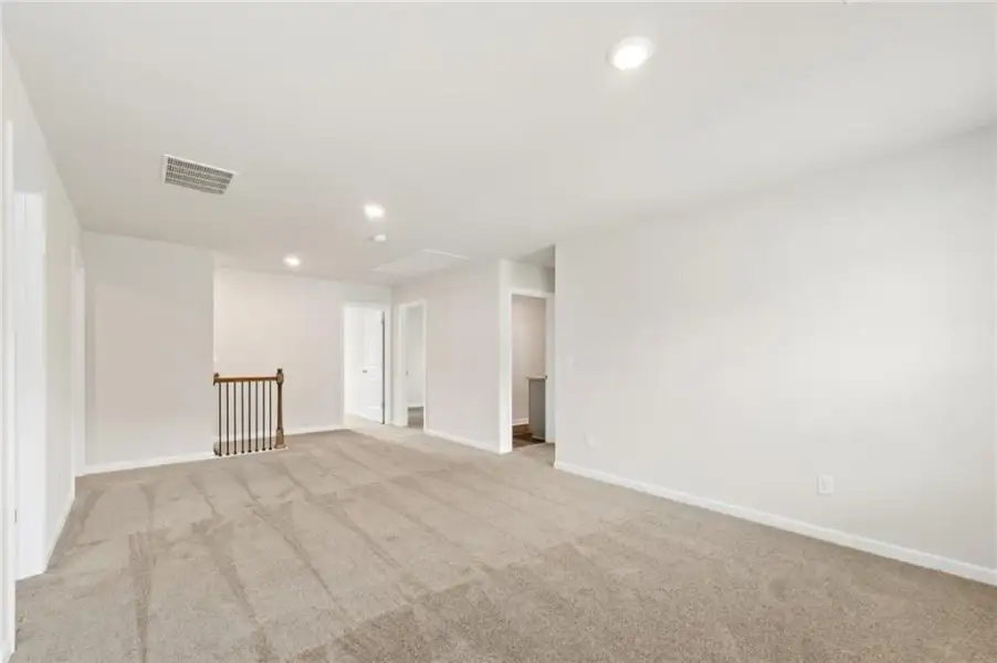 Spacious, unfurnished interior of a new home in Millstone Manor, Conyers (Image 18). Spacious, unfurnished interior of a new home in Millstone Manor, Conyers (Image 18).