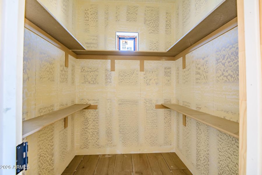 Master Bed walk in closet