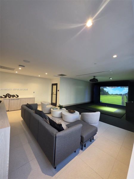 Furnished interior view inside a new home in , Miami (Image 15).