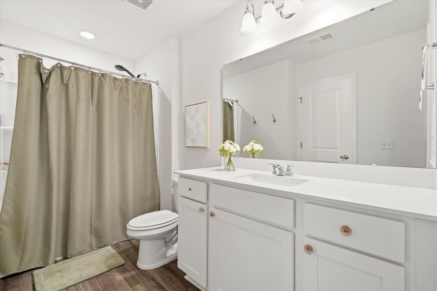 Furnished interior view inside a new home in , Summerville (Image 30). Furnished interior view inside a new home in , Summerville (Image 30).