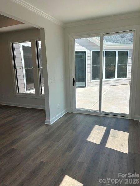 Spacious, unfurnished interior of a new home in The Courtyards at Hodges Farm, Charlotte (Image 14).
