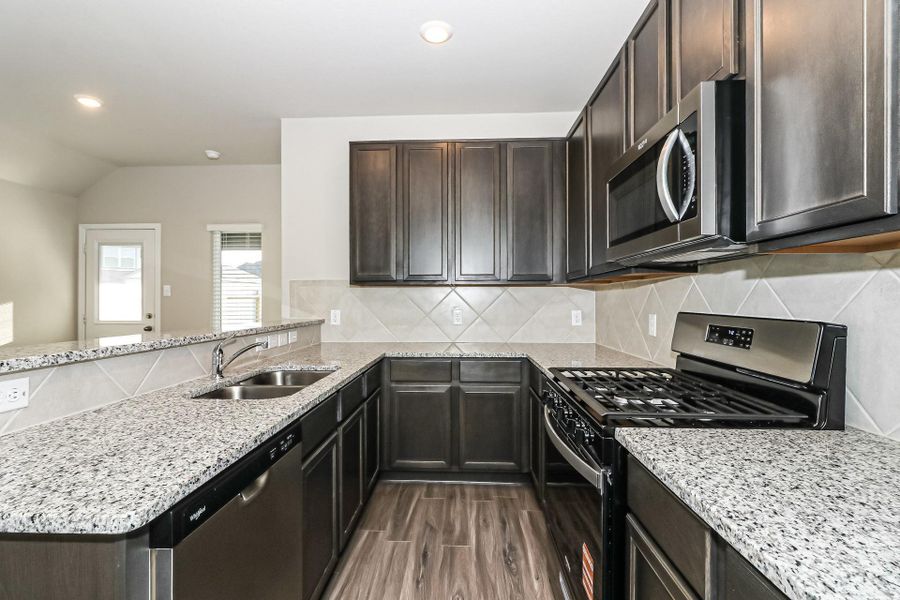 Furnished interior view inside a new home in Charleston Heights, Rosharon (Image 5).