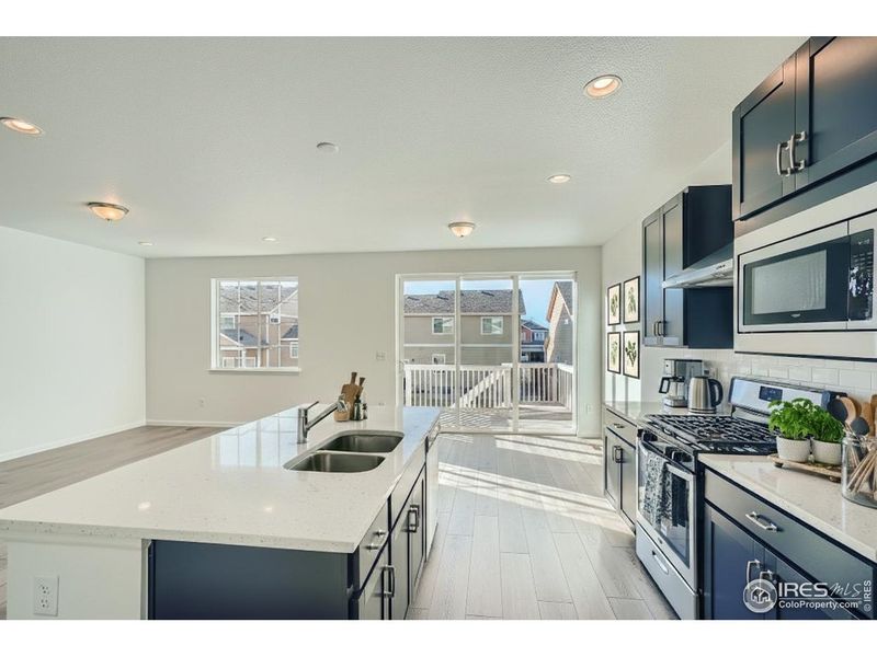 Furnished interior view inside a new home in Farmstead, Berthoud (Image 5).