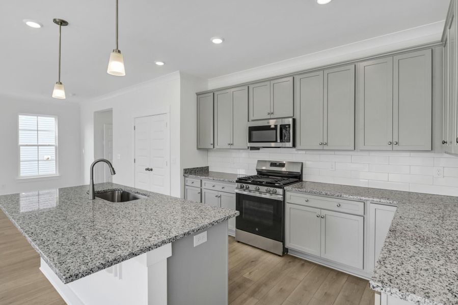 Furnished interior view inside a new home in Ferry Grove, Lexington (Image 9).