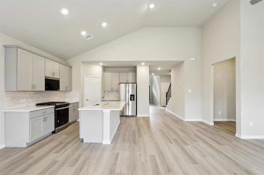 Photo is not of the actual home, but is an inspirational photo of builder’s model home and may depict options, furnishings, and/or decorator features that are not included.