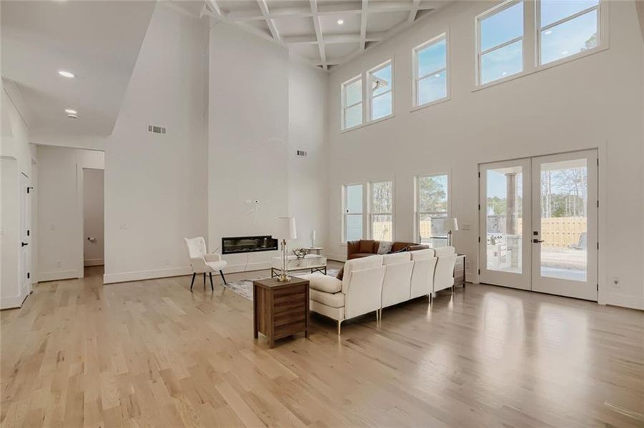Furnished interior view inside a new home in , Grayson (Image 7). Furnished interior view inside a new home in , Grayson (Image 7).