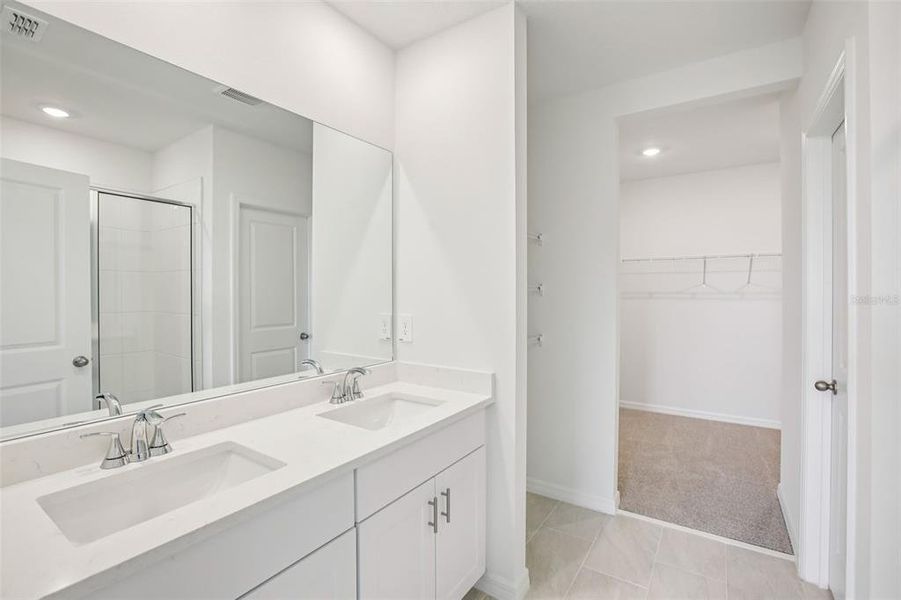 Furnished interior view inside a new home in Two Rivers - Classic Series, Zephyrhills (Image 7).