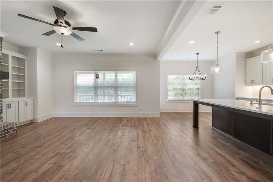 Spacious, unfurnished interior of a new home in Stonegate, Monroe (Image 34).