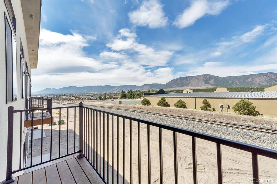Exterior details and patio area of a home in , Monument (Image 16).