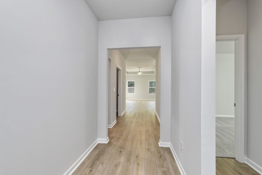 Spacious, unfurnished interior of a new home in Garden Grove, Conway (Image 15).