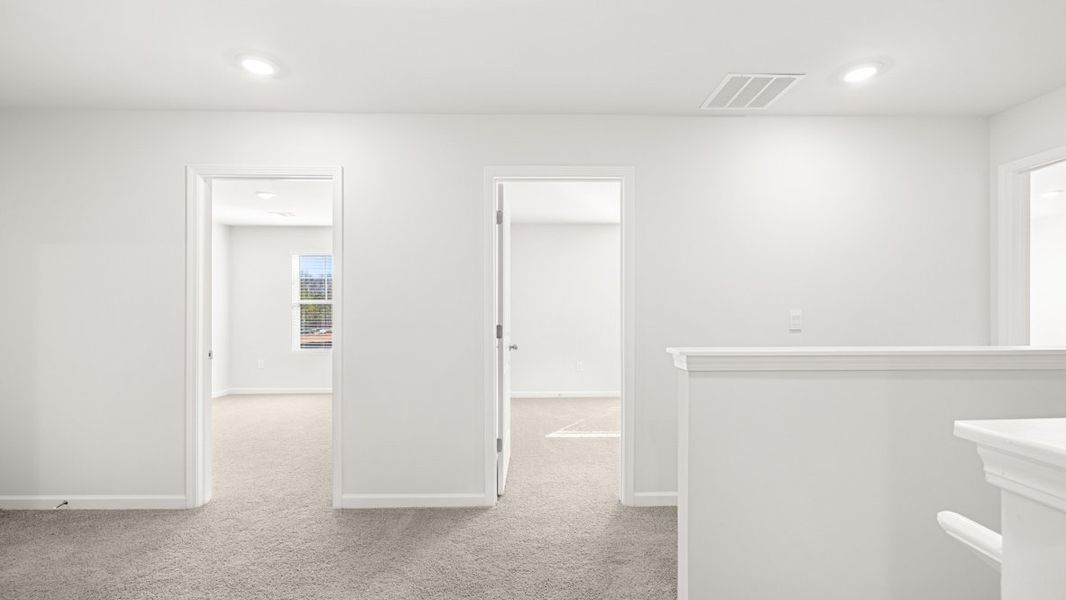 Representative unfurnished interior of a home built from the Carroll ll by D.R. Horton in Braselton Village, Braselton (Image 20).