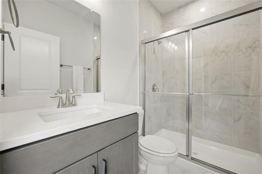 Furnished interior view inside a new home in , Cumming (Image 34).