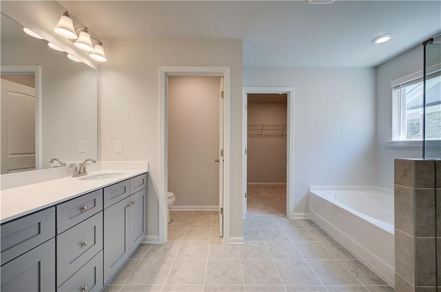 Furnished interior view inside a new home in Bowers Farm, McDonough (Image 10).