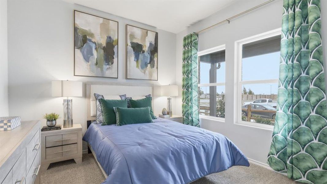 Furnished interior view inside a new home in , Fort Worth (Image 8).