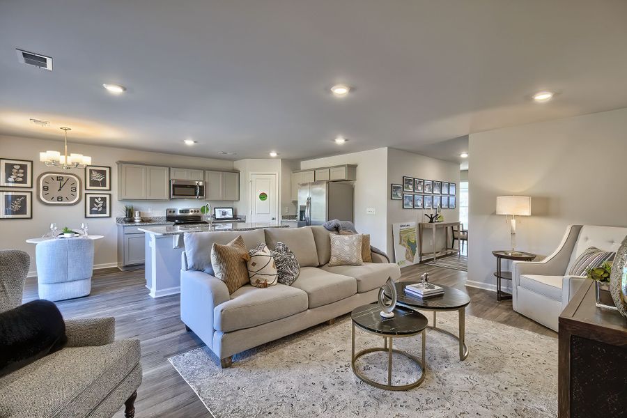 Furnished interior view inside a new home in Forts Ridge, Pelion (Image 7).