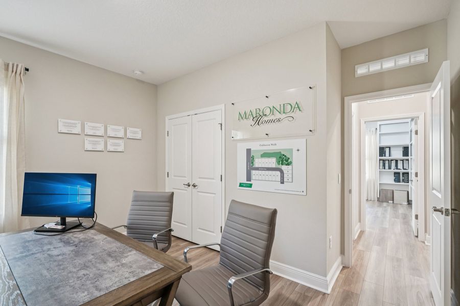 Furnished interior view inside a new home in Oakhaven Walk, Gainesville (Image 14).