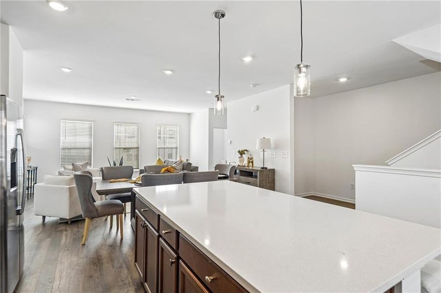 Furnished interior view inside a new home in Rosewood Farm, Lawrenceville (Image 19).