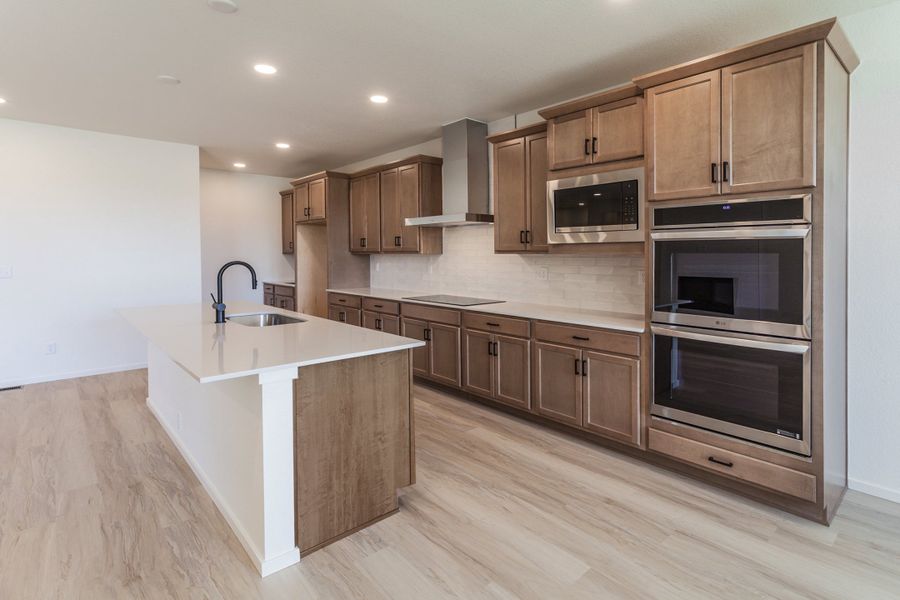 Representative furnished interior of a home built from the Morrison by Hartford Homes in Trailside, Timnath (Image 15).