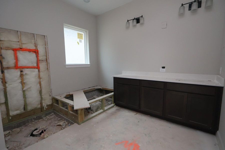 In-progress construction of a new home in The Woodlands Hills - Reserve Collection, Willis, TX (Image 13). In-progress construction of a new home in The Woodlands Hills - Reserve Collection, Willis, TX (Image 13).