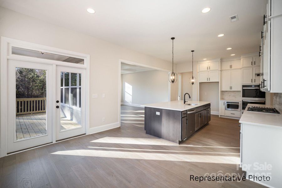 Furnished interior view inside a new home in , Cornelius (Image 10).
