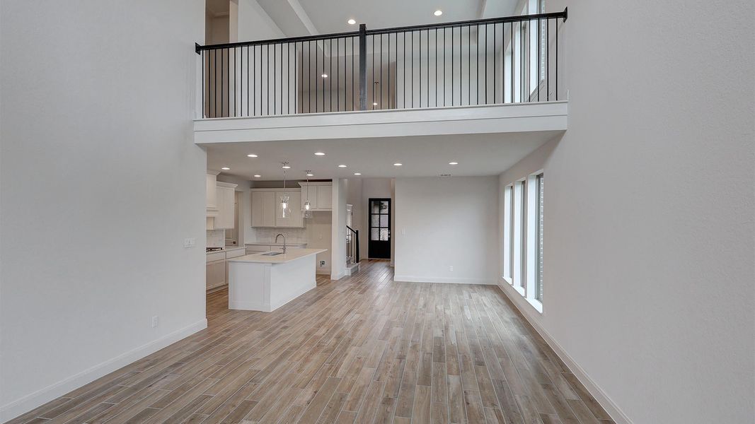 Spacious, unfurnished interior of a new home in Kallison Ranch, San Antonio (Image 21).
