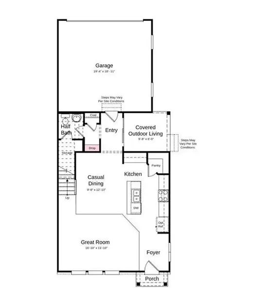 Additional Highlights Include: laminate flooring extended to great room and study, gas range, double recessed shower niche at primary bath.