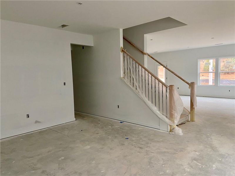 In-progress construction of a new home in Arbors at Richland Creek, Buford, GA (Image 11).