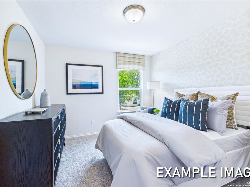 Furnished interior view inside a new home in Meadows at Oak Creek, San Antonio (Image 26). Furnished interior view inside a new home in Meadows at Oak Creek, San Antonio (Image 26).