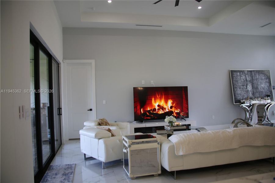 Furnished interior view inside a new home in , Cape Coral (Image 9).