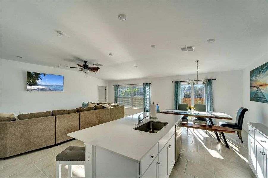 Furnished interior view inside a new home in , Port Charlotte (Image 10). Furnished interior view inside a new home in , Port Charlotte (Image 10).