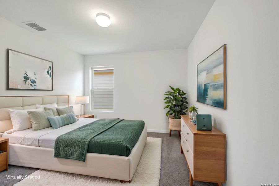 Furnished interior view inside a new home in Paloma Park, Converse (Image 9).