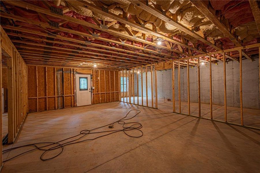 In-progress construction of a new home in , Murrayville, GA (Image 69).