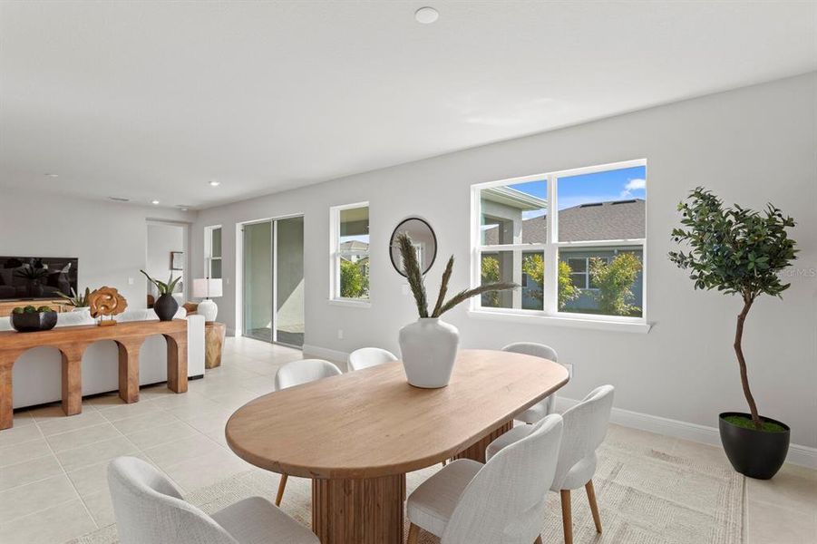 Furnished interior view inside a new home in Windwater, Parrish (Image 12).