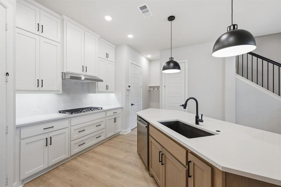 Furnished interior view inside a new home in Hillside at Las Colinas, Irving (Image 5).
