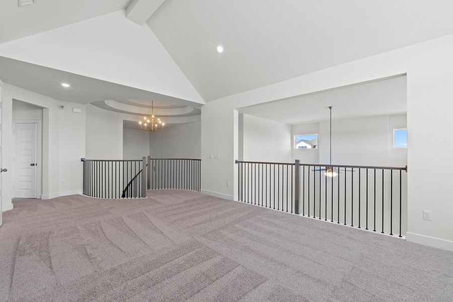 Spacious, unfurnished interior of a new home in Lariat, Liberty Hill (Image 35).