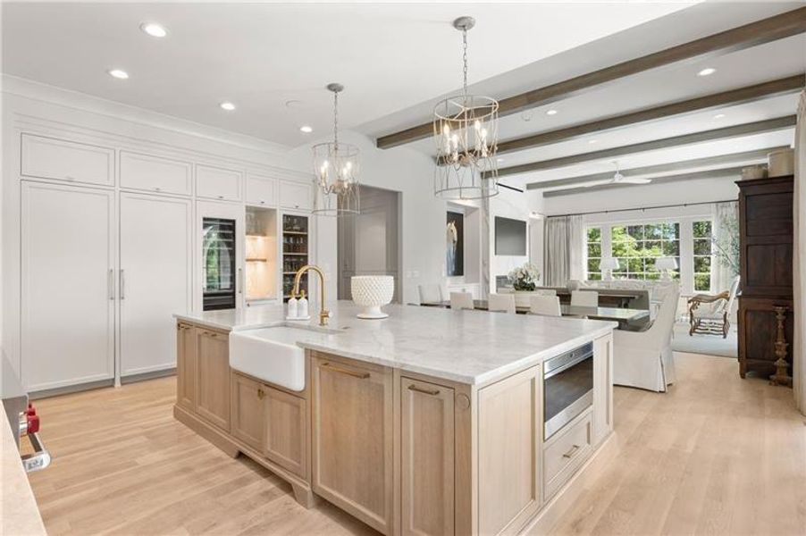 Furnished interior view inside a new home in Manor Estates, Alpharetta (Image 43).